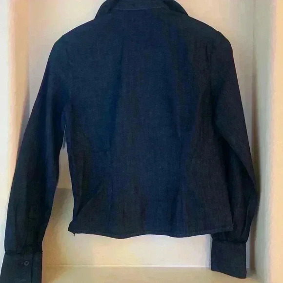 AG Adriano Goldschmied Jalin Denim Top - Picture 3 of 5